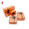 टिकाऊ ऑरेंज (नारंगी) बाउकॉट कार्डबोर्ड गिफ्ट पैकेजिंग बॉक्स रेक्टेंगल स्टोरेज कार्डबोर्ड
