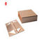 Cajas de regalo plegables de cartón reciclable FSC para brazaletes