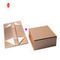 Scatole regalo pieghevoli in cartone verniciato riciclabile FSC per bracciali