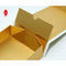 Πτυσσόμενα κουτιά δώρου από χαρτομάντιλο ανθεκτικά κοσμήματα με πλαστικοποίηση ματ κορδέλας