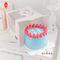 Caja de empaquetado transparente de la torta de cumpleaños del cartón Cajas de empaquetado de la bebida