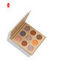 Imballaggio della palette di ombretti di colori della miscela della scatola cosmetica di lusso in rilievo
