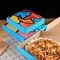 CMYK-Wellpappe-Verpackungsbox 12-Zoll-Pappe wiederverwendbare Pizzaschachtel