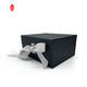 G7 Cardboard Tea Cup Black Ribbon Gift Boxes Fluid Cosmetic Gift Packaging