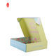 Texture Corrugated Gift Box CMYK Mailer Aqueous Coating Rigid Cardboard Gift Box
