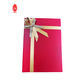 Rectangle Matt Party Shoe Silk Ribbon Cardboard Gift Packaging Box Rigid Eco Friendly