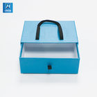 Hot Stamping 4C Offset Printing Cardboard Drawer Boxes With Handle
