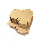 Flat Packed 300*300*50mm Embossing Corrugated Mailing Box