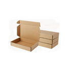 Flat Packed 300*300*50mm Embossing Corrugated Mailing Box