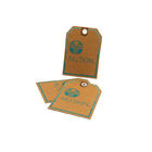 Eyelet Hole Punch Cotton String 4C Offset Printing Kraft Paper Hang Tags