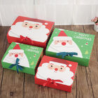Festive New Year Christmas Gift Box Printed Santa Box