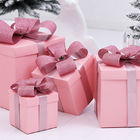 Custom Logo Small Christmas Gift Box Printed Gift Box with ribbon