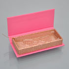 Magnetic Eyelash Packaging Box Custom Eyelash Box Glitter Pink Glitter Eyelash Box Custom Logo