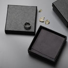 Custom Eco Friendly Microfiber Envelop Jewelry Packaging Box Pouch With Printed Cardboard Drawer Box