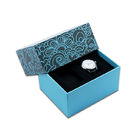 Custom Printed Blue Elegant Premium Watch Bottom And Lid Men'S Watch Gift Box