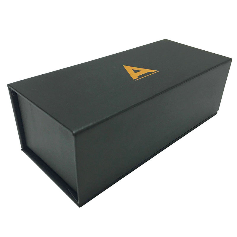 SGS ISO Black 250gsm Flip Top Essence Liquid Packaging Box