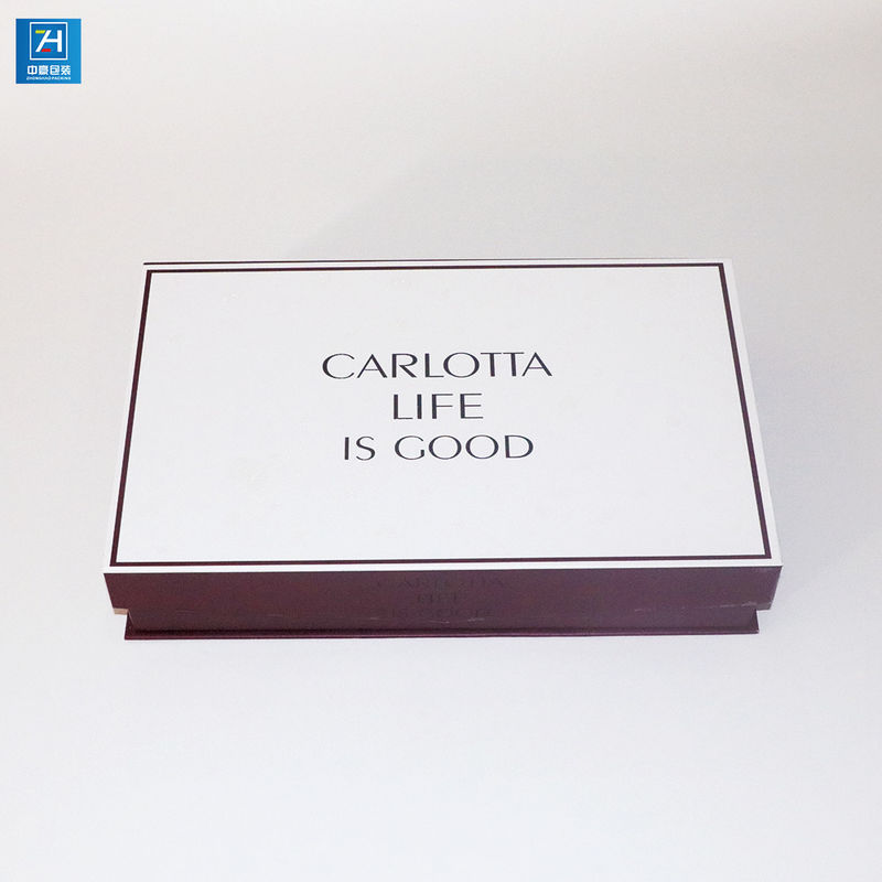 Custom White Postal Boxes Gift Box with Magnetic stripe