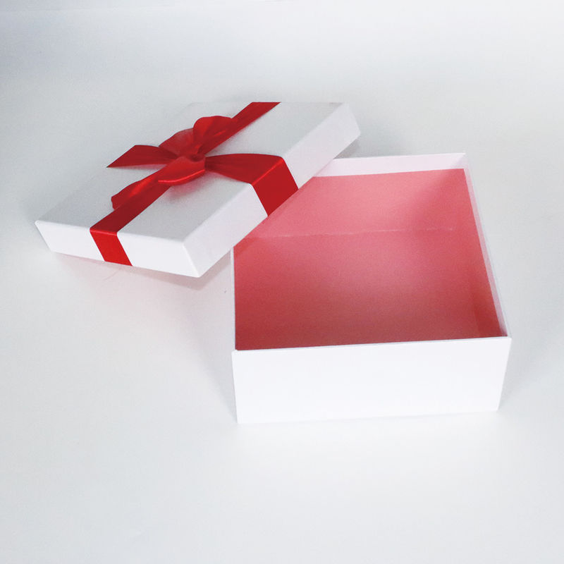 CYMK Printing 128gsm Compostable  Art Paper Wedding Favour Boxes