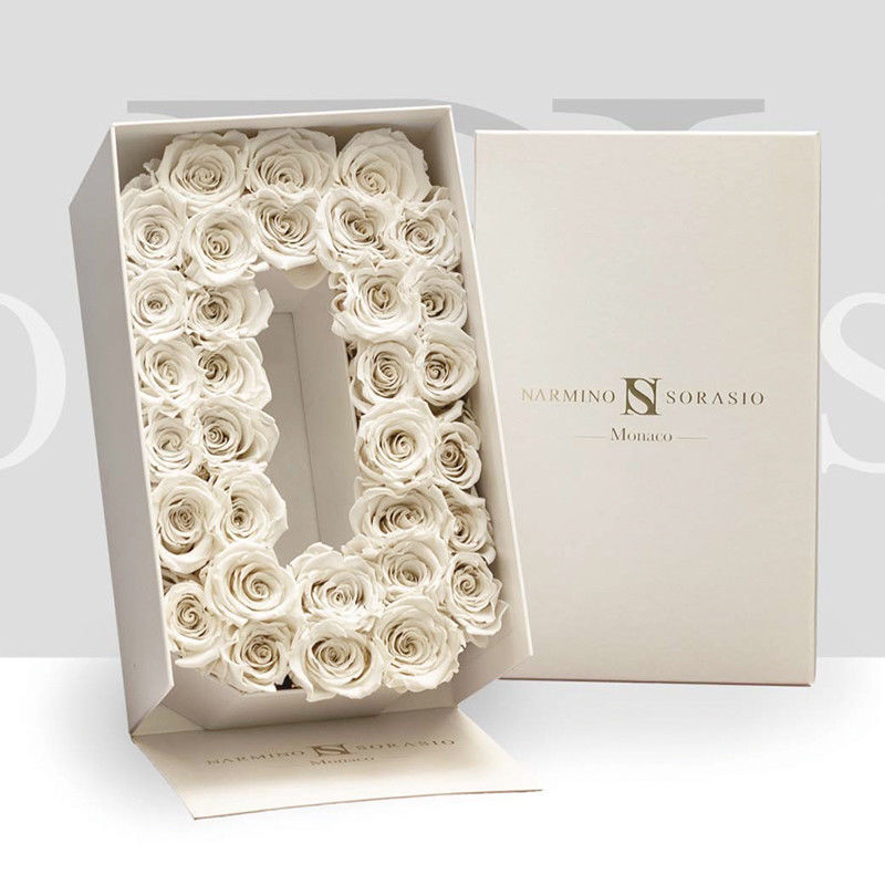 Flexo Printing Glossy lamination 1.5mm Cardboard flower gift box