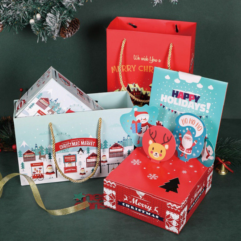 Stereo 3D Christmas Gift Box