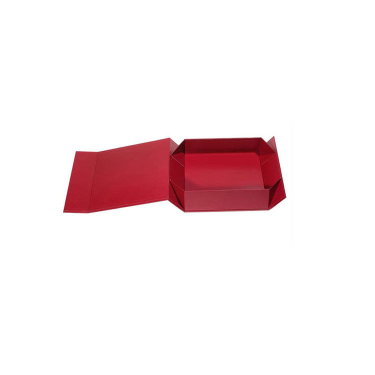 Recycled Spot UV Embossing 10x8x3'' Rigid Paper Gift Box