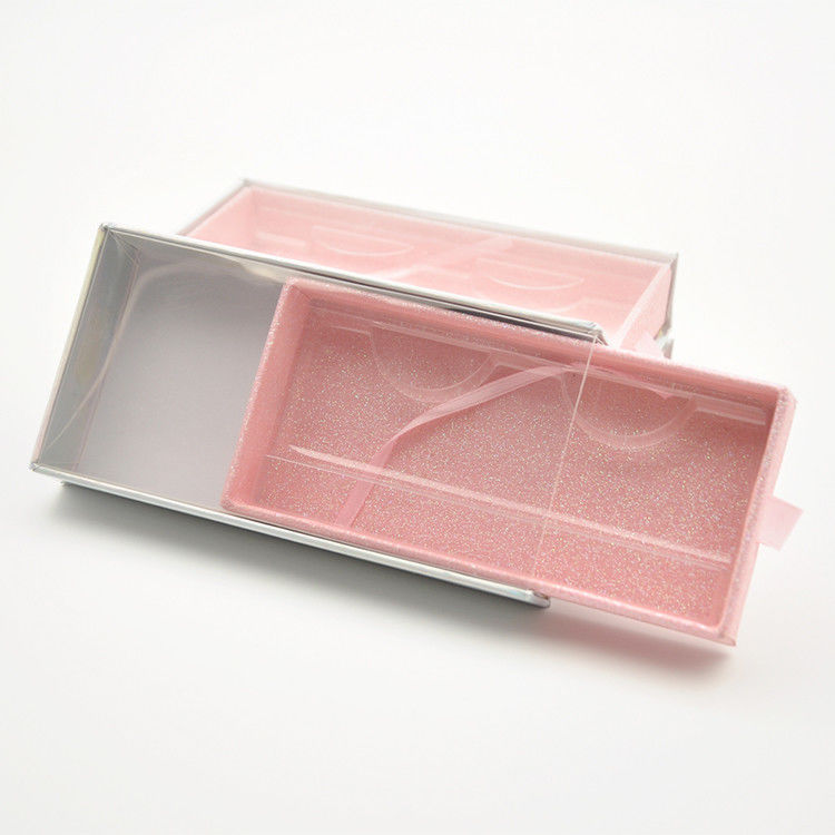 Offest Printing Drawer White Packaging Box For Eyelash