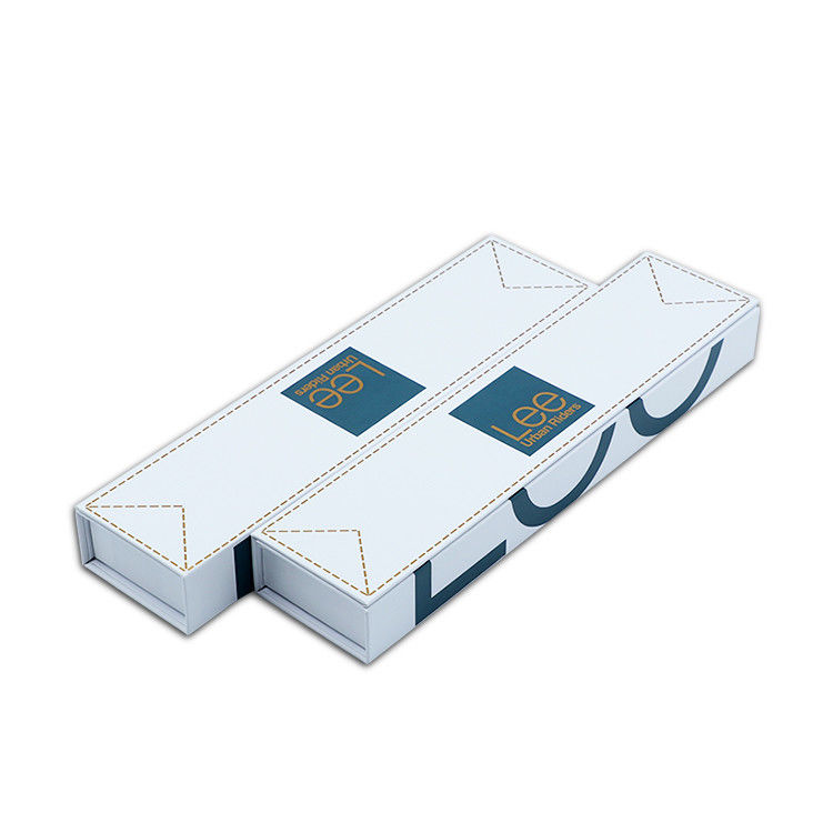 Custom Logo Black White Luxury Matte Paper Watch Packaging Box