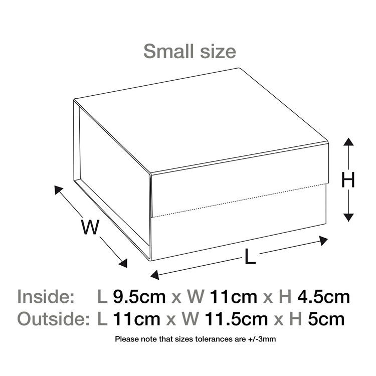 Custom Eco Friendly foldable Corrugated Magnetic Folding Box Black paper shipping box