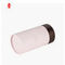 Glossy Lamination Cosmetic Paper Tube Embossing Wine Packaging Tube