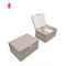 Large Embossing Leather Stacker Paper Jewelry Gift Boxes Luxury Jewellery