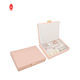 FSC Velvet Jewellery Organizer Display Boxes Leather Jewelry Boxes For Women