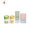 Cosmetic Packaging  Vegan Lip Balm Cylinder Paper Tube For Lipstick Eco-Friendly