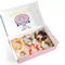 Reusable Mochi Box Packaging CMYK Logo Folding Bakery Mochi Donut Packaging