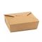 Disposable Take Away Paper Box Matt Lamination Kraft Bubble Food Packaging