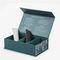 Custom Logo Closure Gift Boxes Matt Black Cardboard Magnetic Rigid Boxes Recyclable