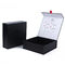 Ribbon Postal Magnet Gift Boxes For Coat Shiny UV Matte Black Clothing Handmade