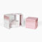 Cardboard White Matte Cosmetic Boxes Open Door Custom Logo For Cosmetics