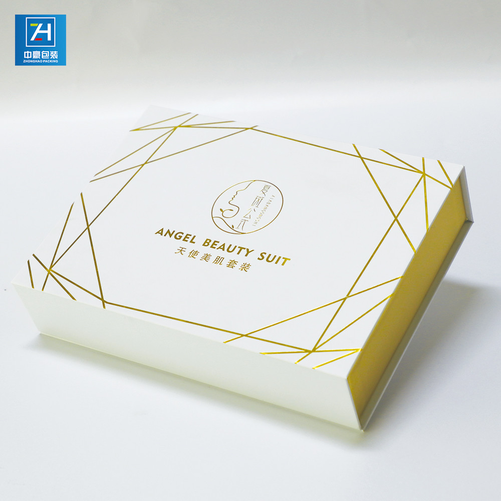 4C Offset Printing 300gsm Coated Paper Cosmetic Gift Box Packaging