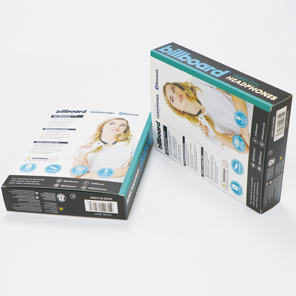 3mm Art paper Headset Packaging Box