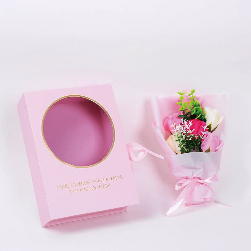 Round Window 12x12 250gsm Two Compartment Flower Box