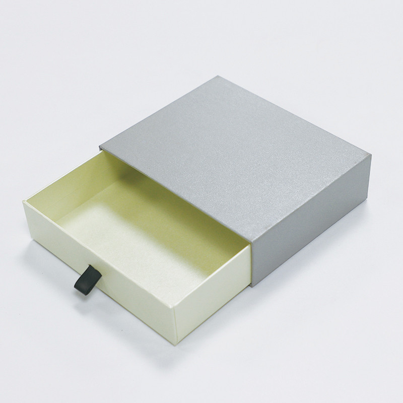 Glossy Lamination 3mm Kraft Paper Cardboard Drawer Boxes