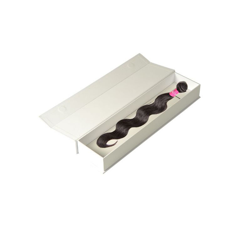 Gloss Lamination Recycled Hair Extension Packaging Boxes
