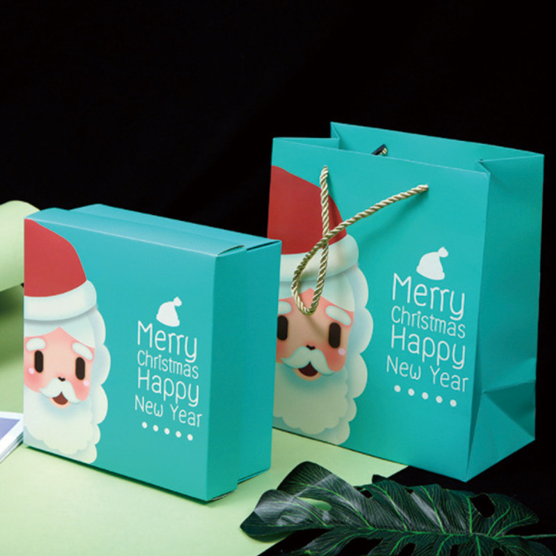 Printed Cute Bear World Cover Gift Box With Ribbon Christmas Gift Box